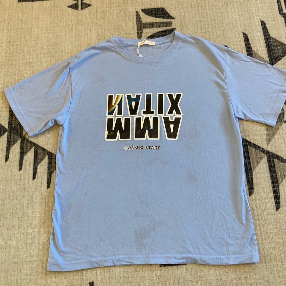 ☀️ Romwe MMA NATIX Cosmetic Stars Tee, S
